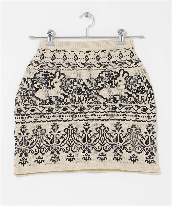 緹花針織裙(可成套搭配)(膚色-one-BEIGE)