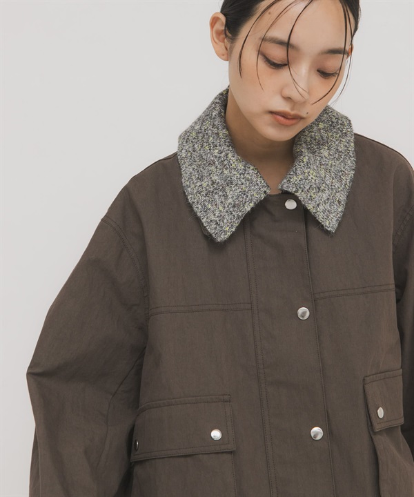 2WAY領片氣球夾克