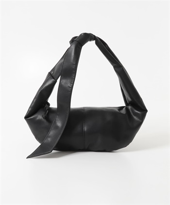 柔軟圓弧肩背包(黑色-one-BLACK)