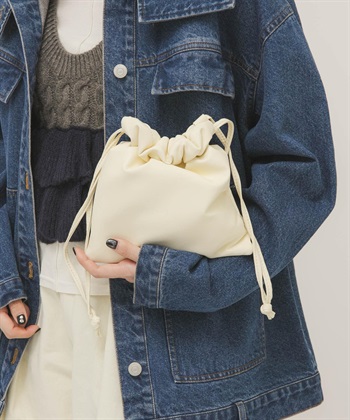 碎褶設計迷你包