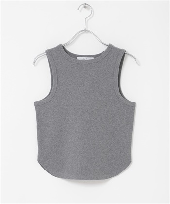 短版坦克背心(炭灰色-one-CHARCOAL GRAY)