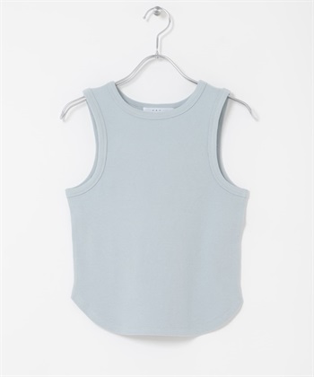 短版坦克背心(淺藍灰色-one-其他藍色)