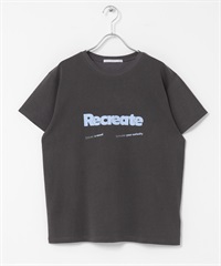 LOGO印花T恤(炭灰色-one-CHARCOAL GRAY)
