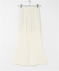 輕便羅紋喇叭褲(象牙白-one-IVORY)