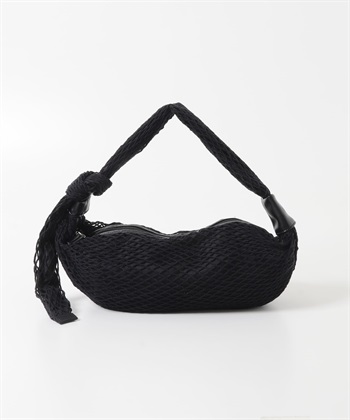 網狀肩背包(黑色-one-BLACK)