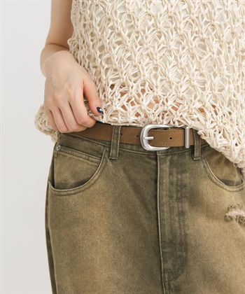 基本款扣環皮帶