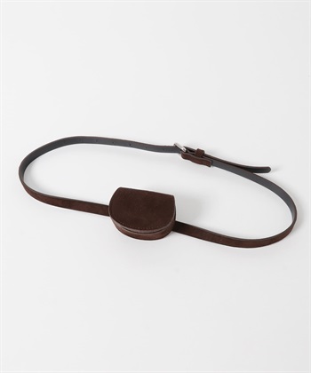 迷你腰包皮帶(棕色-one-BROWN)