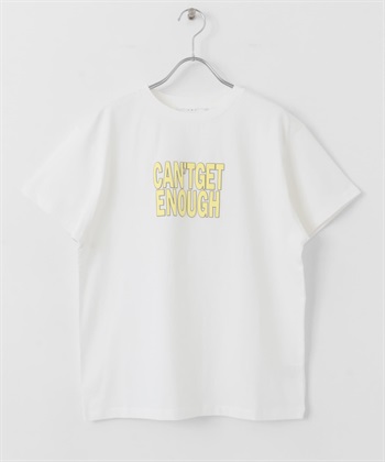 浮凸LOGO T恤(米色-one-OFF WHITE)