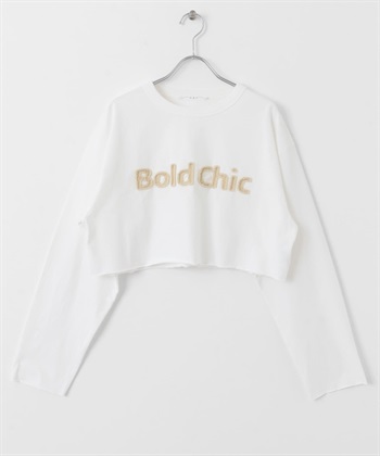 拼布LOGO T恤(米色-one-OFF WHITE)