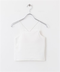 附罩杯細肩帶背心(米色-one-OFF WHITE)