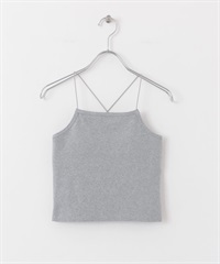 附罩杯細肩帶背心(淺灰色-one-GRAY)