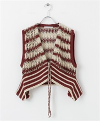 2WAY橫紋背心(酒紅色混色-one-其他紅色)