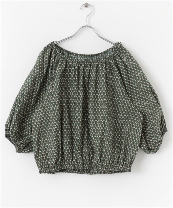 2WAY印花罩衫(綠色-one-其他綠色)