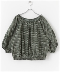 2WAY印花罩衫(綠色-one-其他綠色)