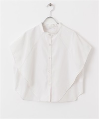 箱型剪裁直條紋襯衫(粉紅色x綠色-one-其他粉色)