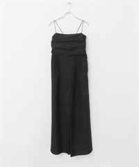 露背細肩帶連身褲(黑色-one-BLACK)