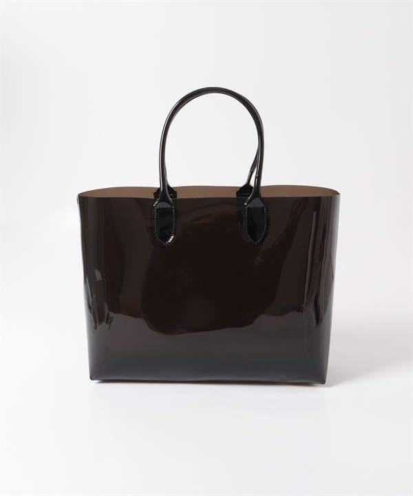 PVC透明托特包(黑色-one-BLACK)