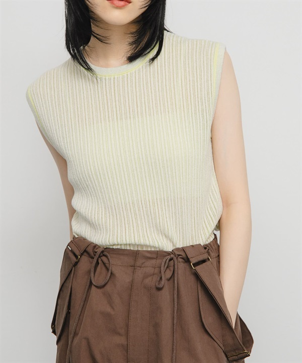 雙反面針織背心