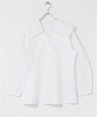 水手領罩衫(米色-one-OFF WHITE)