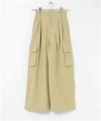 工裝設計長褲(淺卡其綠-one-LIGHT KHAKI)