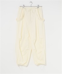 2WAY寬版工作褲(象牙白-one-IVORY)