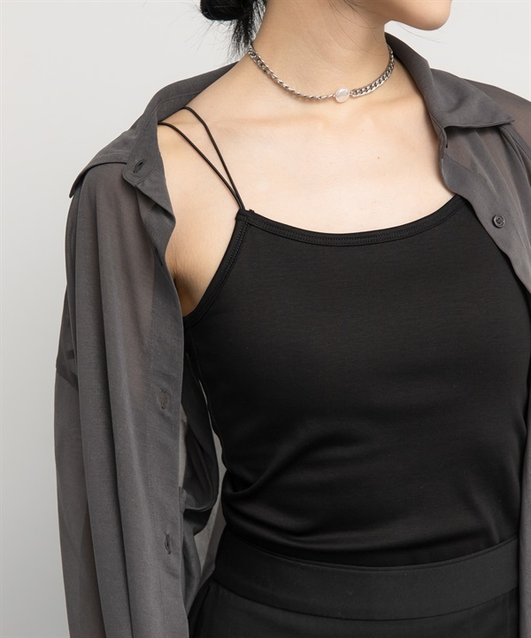 附罩杯雙肩帶背心