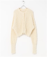 薄紗流蘇開襟衫(象牙白-one-IVORY)