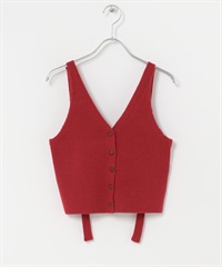 2WAY針織背心(紅色-one-RED)