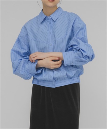 繭型剪裁襯衫