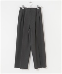 仿羊毛起毛長褲(炭灰色-36-CHARCOAL GRAY)