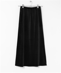 絲絨窄裙(黑色-one-BLACK)