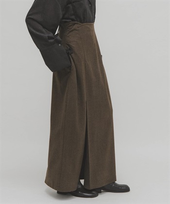 2WAY細肩帶直筒裙