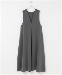 2WAY傘狀背心裙(炭灰色-36-CHARCOAL GRAY)