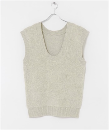 2WAY針織背心迷你洋裝(燕麥色-one-OATMEAL)