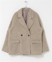絨毛西裝外套(摩卡色-one-MOCHA)