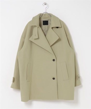 大領片中長版大衣(霧膚色-one-其他膚色)