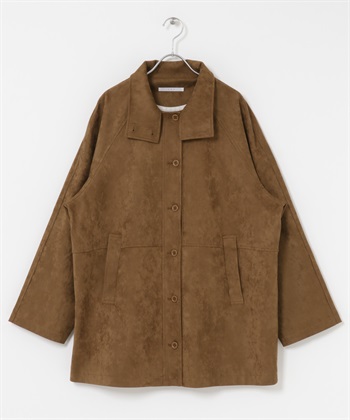 蜜桃絨夾克(棕色-one-BROWN)