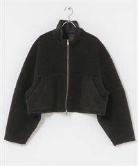 雙面穿絨毛夾克(黑色-one-BLACK)