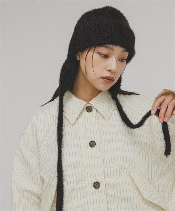 絨毛針織飛行帽