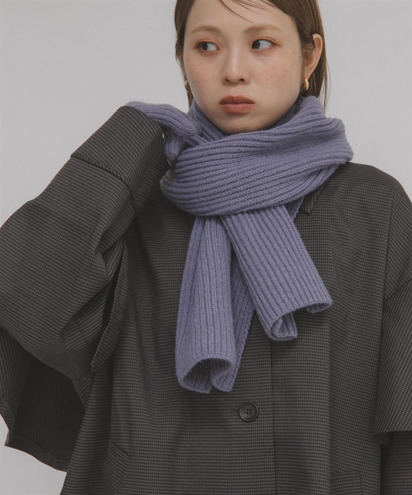 羅紋針織圍巾