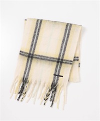 圈圈紗格圍巾(象牙白-one-其他白色)