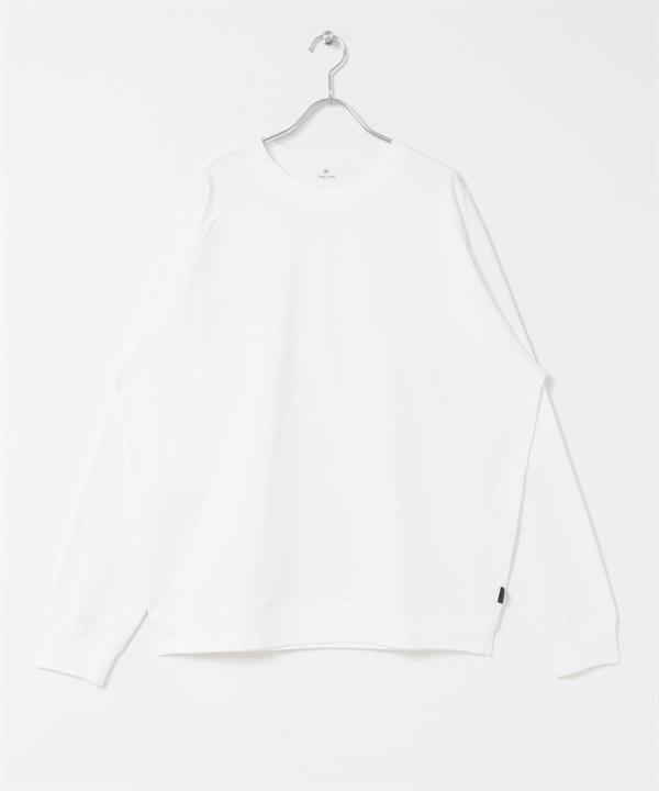 高機能連肩袖T恤(米色-S)