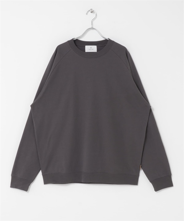 高機能連肩袖T恤(炭灰色-S)