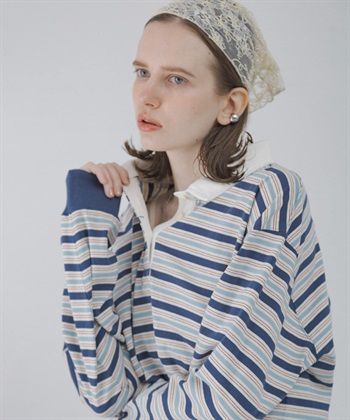 多彩橫紋橄欖球衫