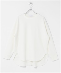 彈性喬琪紗套衫(白色-FREE-OFF WHITE)