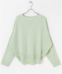 防起毛球繭型針織衫(薄荷綠-FREE-MINT)