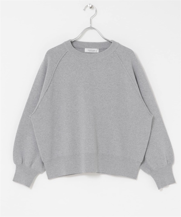 大學T設計針織衫(麻花灰-FREE-GRAY)