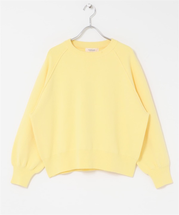 大學T設計針織衫(黃色-FREE-YELLOW)