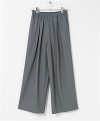 雙褶輕便寬褲(灰色-36-GRAY)