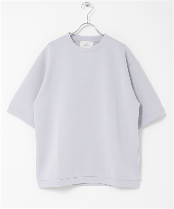 絲光空氣層針織布T恤(冰灰色-M-其他灰色)